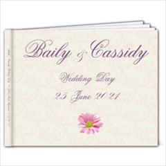 Wedding Baily & Cassidy - 11 x 8.5 Photo Book(20 pages)