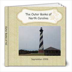 Outer Banks, NC - 8x8 Photo Book (20 pages)