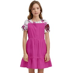 Princess Rose - Kids  Puff Sleeved Dress