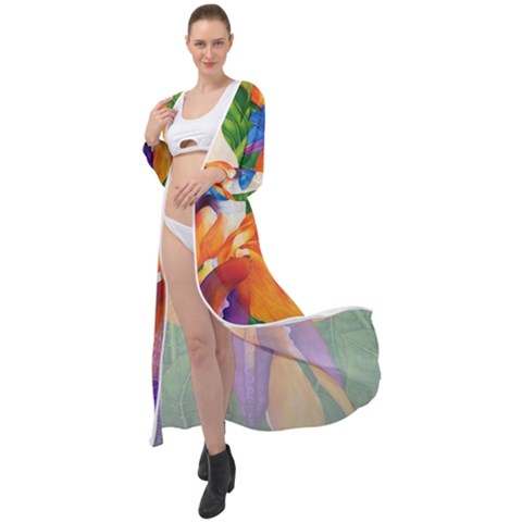 Maxi Chiffon Beach Wrap 