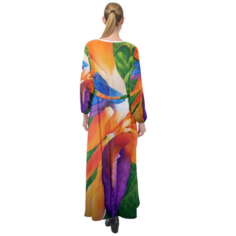 Maxi Chiffon Beach Wrap 