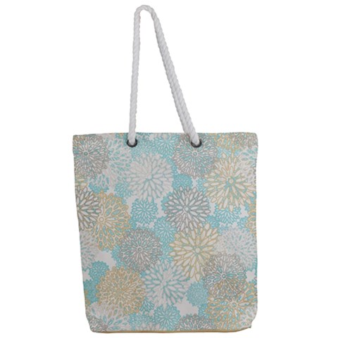 Full Print Rope Handle Tote (Large) 
