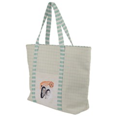 Zip Up Canvas bag2