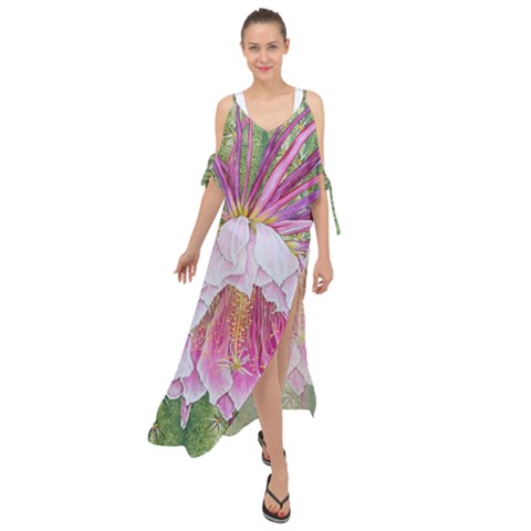 Maxi Chiffon Cover Up Dress 