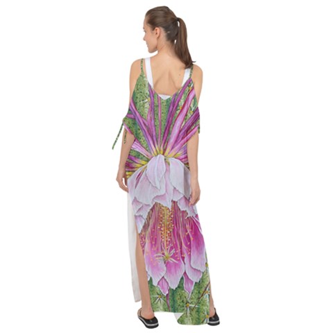 Maxi Chiffon Cover Up Dress 