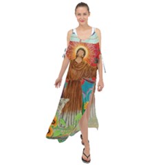 chiffon cover-up dress - brother sun - Maxi Chiffon Cover Up Dress