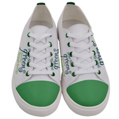 Go for the Greens Sneaker - Women s Low Top Canvas Sneakers