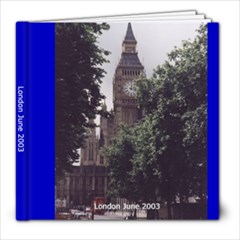 London June 2003 - 8x8 Photo Book (20 pages)