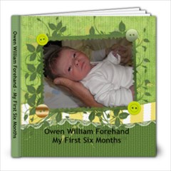 OWF1st6mo - 8x8 Photo Book (20 pages)