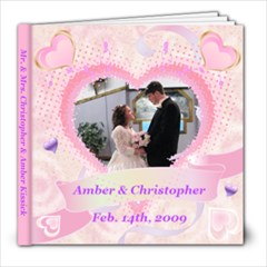 Amber & Christopher - 8x8 Photo Book (20 pages)