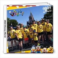 Final 2022 Disney World - 8x8 Photo Book (20 pages)