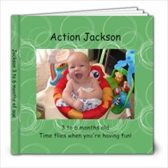 Jackson 3 - 6 months - 8x8 Photo Book (20 pages)