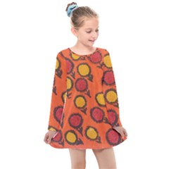 Kids  Long Sleeve Dress