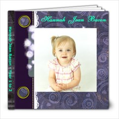 Hannah year 1 to 2 - 8x8 Photo Book (20 pages)