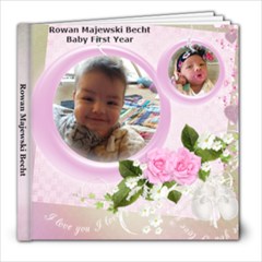 Rowan First Year - 8x8 Photo Book (20 pages)