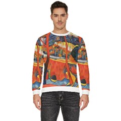 fleece sweatshirt - magical redwoods - Men s Fleece Sweatshirt