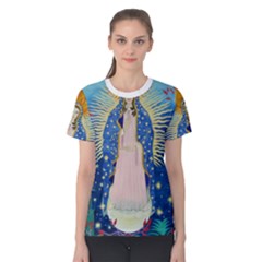 t-shirt short sleeve our lady women - Women s Cotton T-Shirt