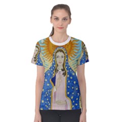 t-shirt our lady short sleeve - Women s Cotton T-Shirt