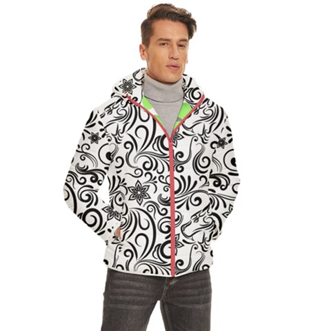 Men s Hooded Quilted Jacket 