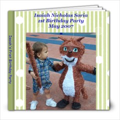 Isaiah-1st-bday - 8x8 Photo Book (20 pages)