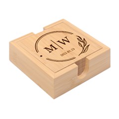 Bamboo Coaster Set 