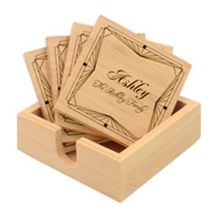 Bamboo Coaster Set 