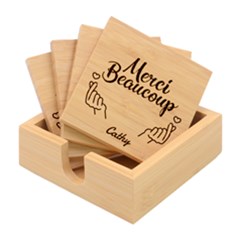 Bamboo Coaster Set 