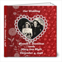 mom & dad 8x8 - 8x8 Photo Book (20 pages)