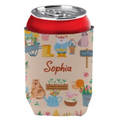 Personalized Spring Time Name - Can Cooler