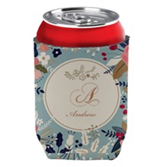 Personalized Spring Easter Initial Name - Can Cooler