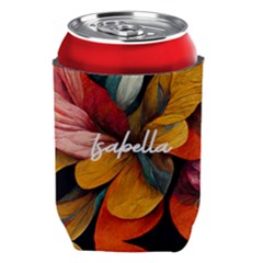 Personalized Spring Floral Name - Can Cooler