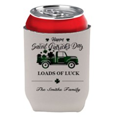 Personalized St Patricks Day Trucker Family Name - Can Cooler