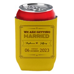 Personalized Wedding Name - Can Cooler