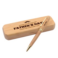 Personalized Fathers day - Alderwood Pen Set