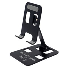 Personalized My Heart is Yours Name - Fully Adjustable Portable Phone/Tablet Stand