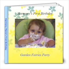 Harmonys 1st Birthday - 8x8 Photo Book (20 pages)