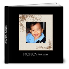 MONO book 1 - 8x8 Photo Book (20 pages)