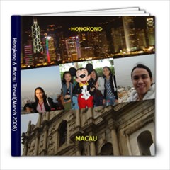 Hongkong & Macau Travel - 8x8 Photo Book (20 pages)