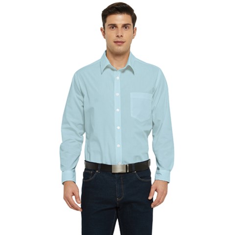Men s Long Sleeve Pocket Shirt  