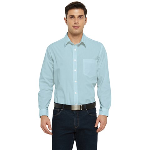 Men s Long Sleeve Pocket Shirt  