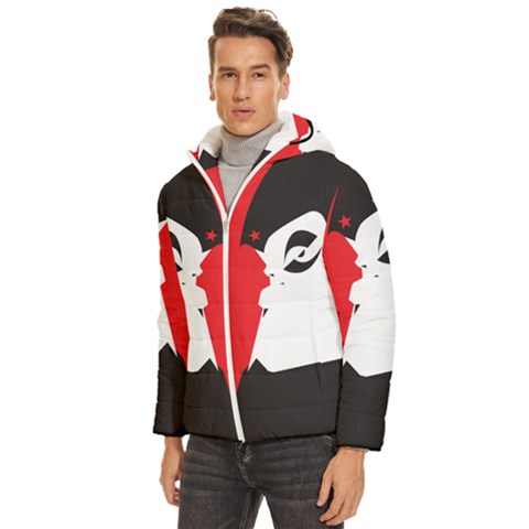 Men s Hooded Quilted Jacket 