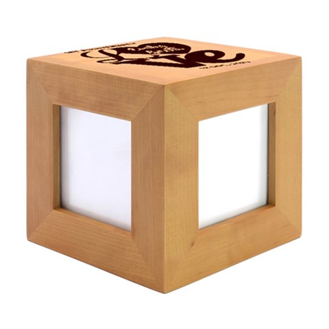 Wood Photo Frame Cube 