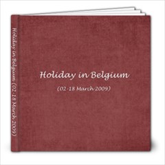 Holiday in Belgium (02-18 March 2009) - 8x8 Photo Book (20 pages)
