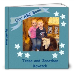 ABC Book for Tessa & Jonathan - 8x8 Photo Book (20 pages)