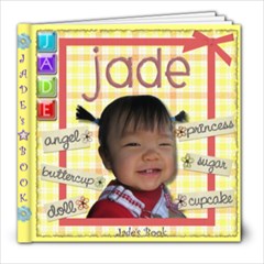 jade s book - 8x8 Photo Book (20 pages)