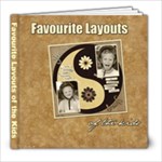 Favourite Layouts of the Kids - 8x8 Photo Book (30 pages)