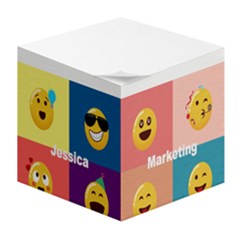 Personalized Name Emoji Graphic - Paper Note Cube Personalized Name Emoji Graphic - Paper Note Cube