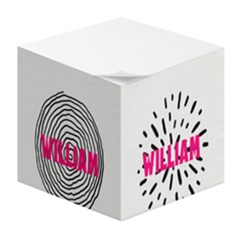 Personalized Name Graphic Circle - Paper Note Cube Personalized Name Graphic Circle - Paper Note Cube