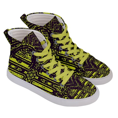 Men s Hi-Top Skate Sneakers 
