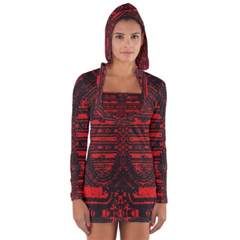 Long Sleeve Hooded T-shirt 